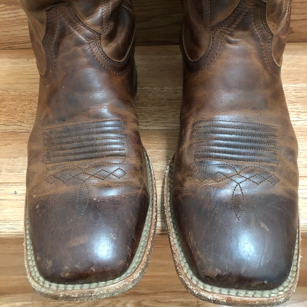 Men's Brown Leather Boots